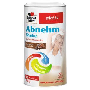 DOPPELHERZ Abnehm Shake Schoko Pulver