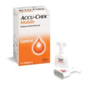 ACCU-CHEK Mobile Kontrolllösung 4 Einmalapplikat.